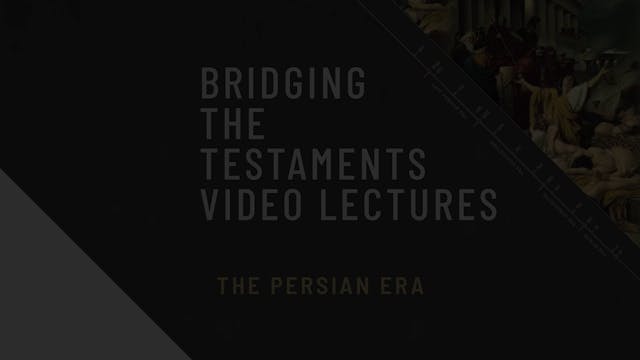 Bridging the Testaments - Session 2 -...