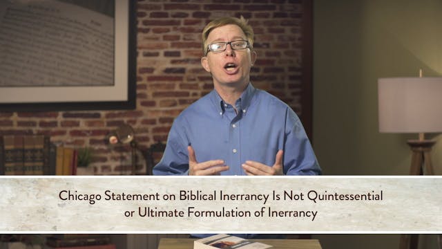 Five Views on Biblical Inerrancy - Session 1.2 - Micheal F. Bird Response