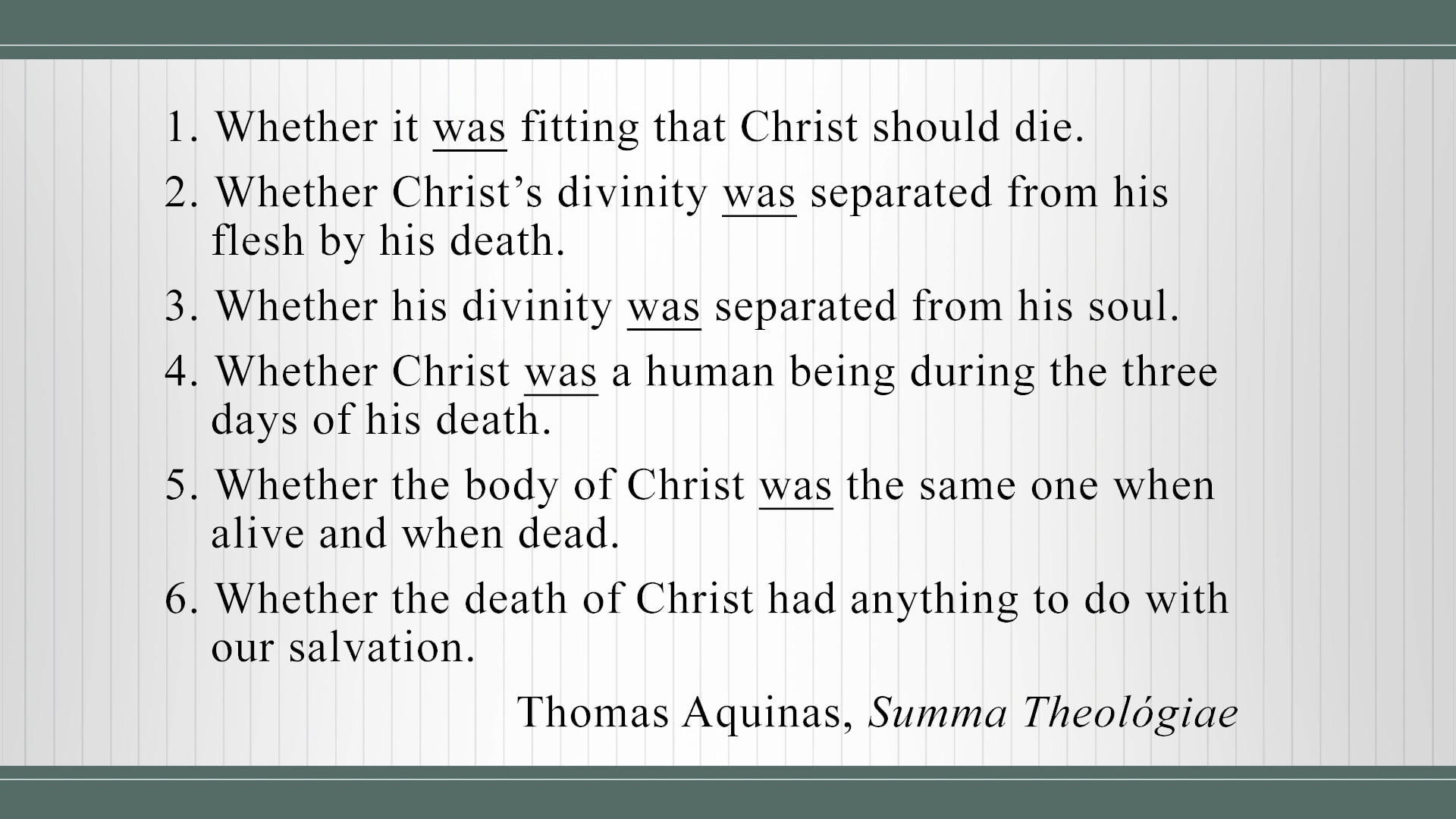 Basics of Latin - Session 22 - Perfect and Pluperfect Subjunctives