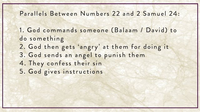 1-2 Samuel - Session 47 - 2 Samuel 24...