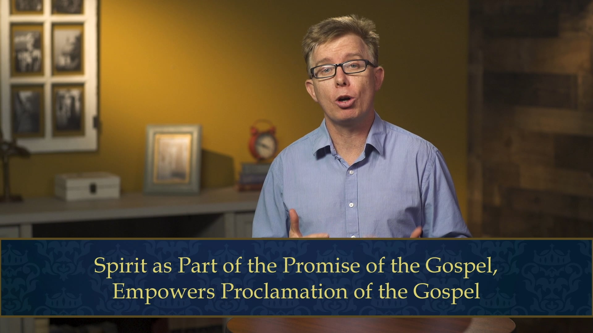 Evangelical Theology - Session 6.1 - God's Spirit: The Breath of the Gospel