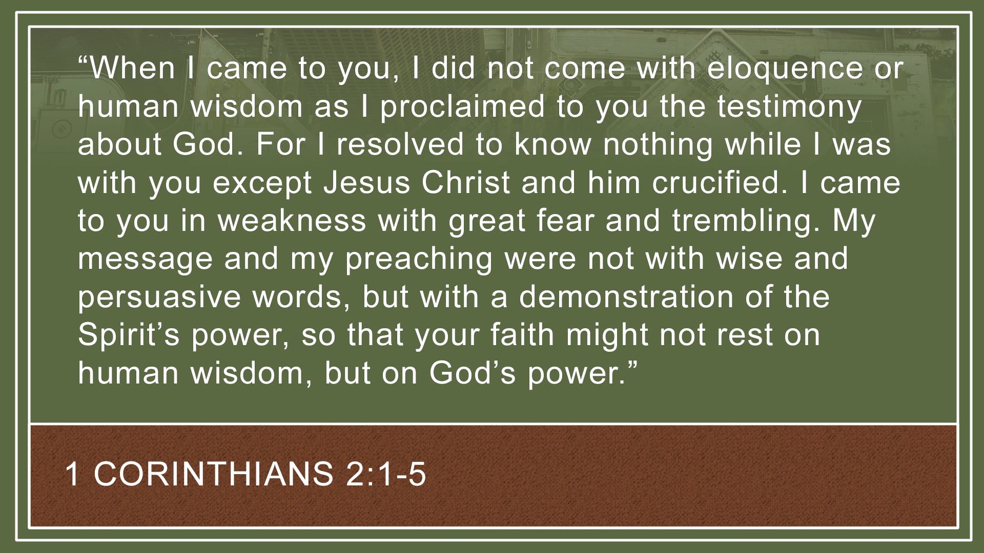 Apologetics at the Cross - Session 2 - Apologetics in the Bible: Part 1-3