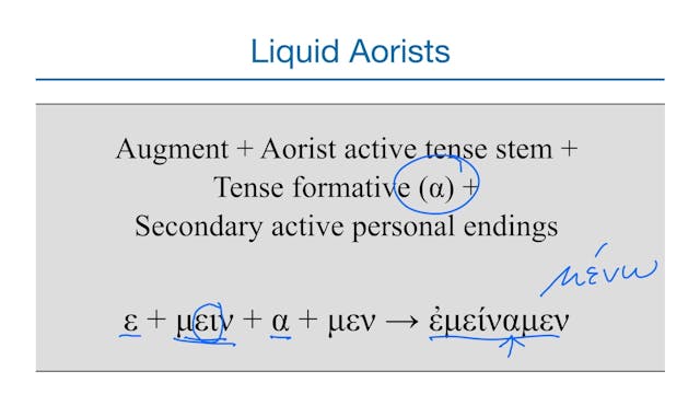 Basics of Biblical Greek - Session 23...