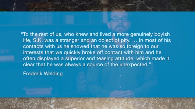 Kierkegaard, A Video Study - Session 2 - School Life