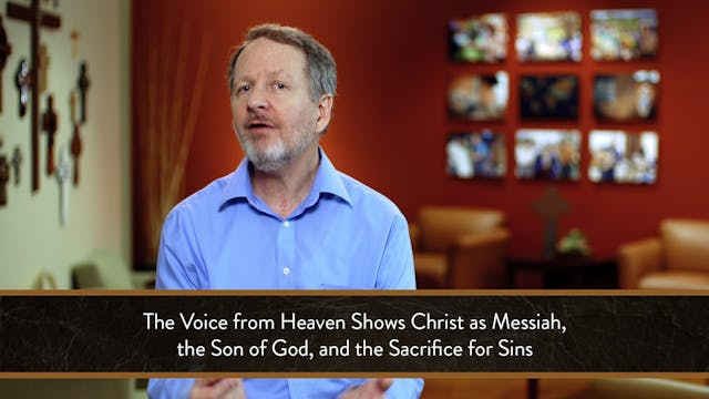 Mark - Session 5 - Mark 1:9-13