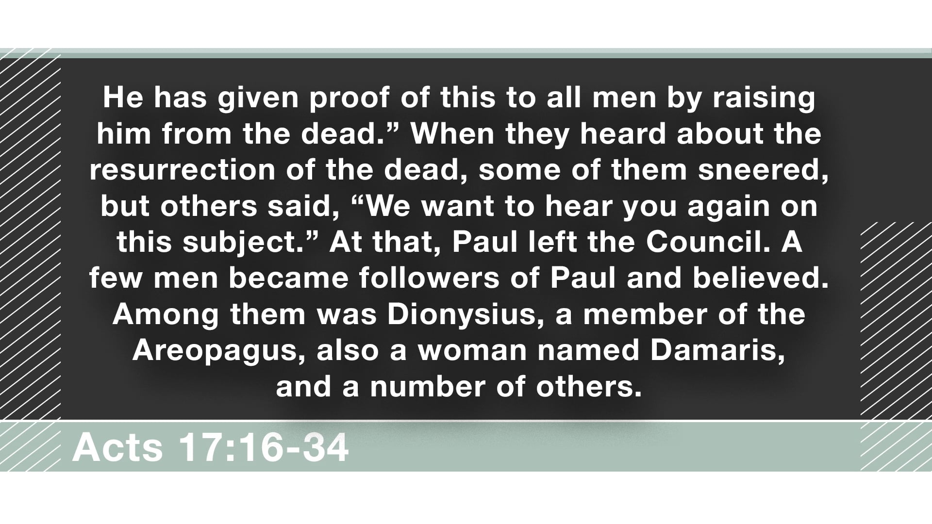 Know Why You Believe - Session 7 - Why Believe in Salvation?