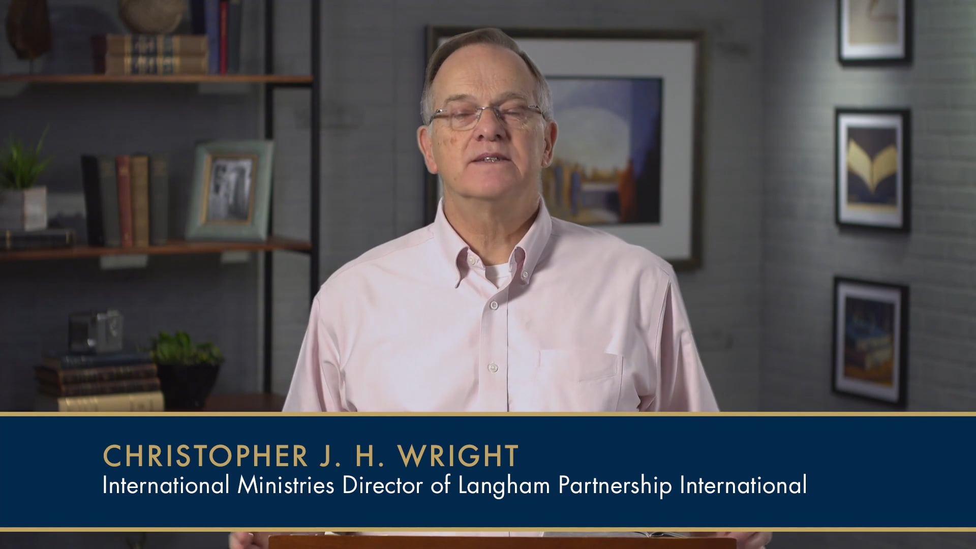 The Mission of God's People - Session 4 - People Who Are a Blessing to Nations