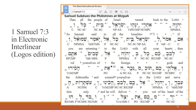 Hebrew for the Rest of Us Video Lectures - Session 9: What’s in a Name? – Overview of Nominals