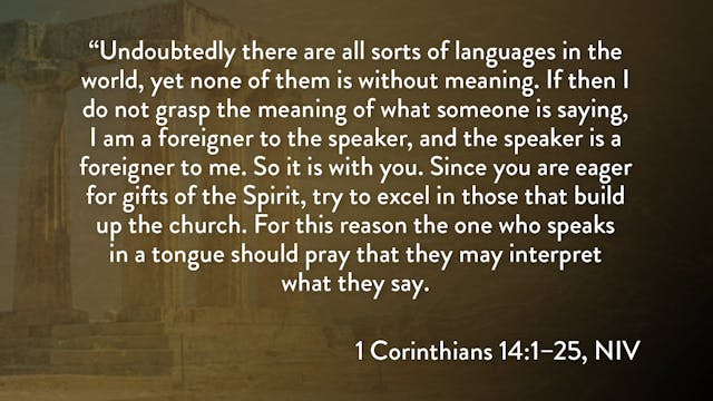 1 Corinthians - Session 28 - 1 Corint...