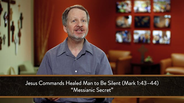 Mark - Session 9 - Mark 1:40-45