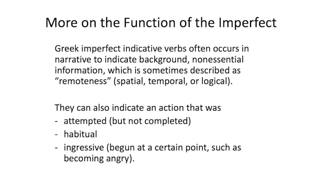 Intro to Biblical Greek - Session 7 -...