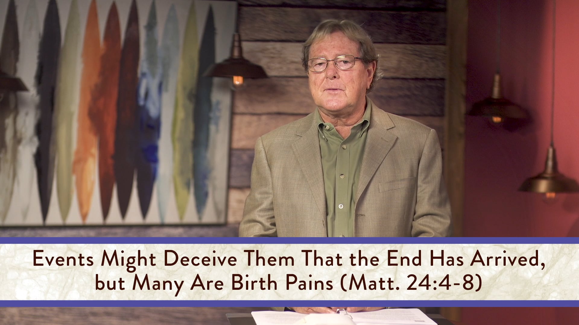 Matthew - Session 33 - Matthew 24:1-35