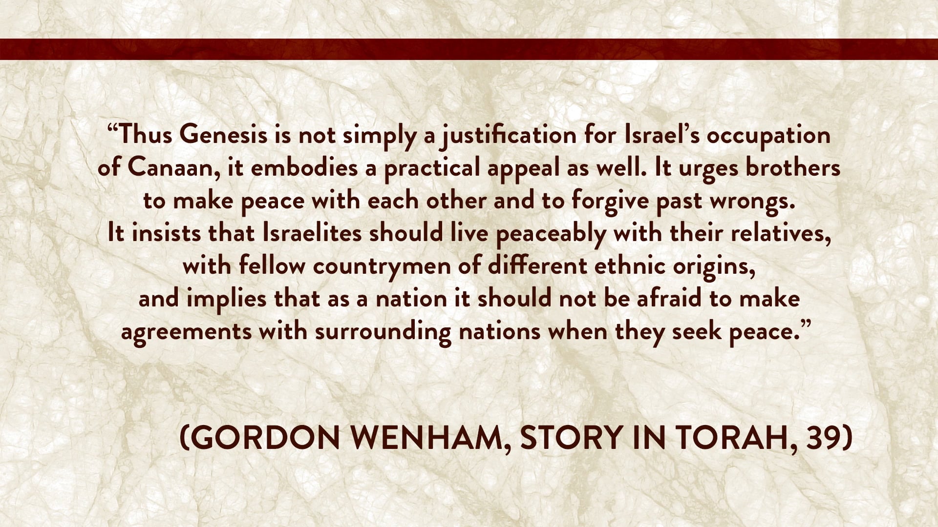 Genesis, A Video Study - Session 33 - Genesis 33