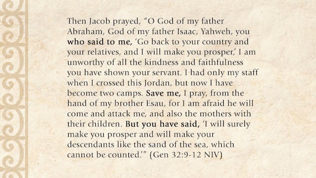 The Torah Story - Session 8 - The Jac...