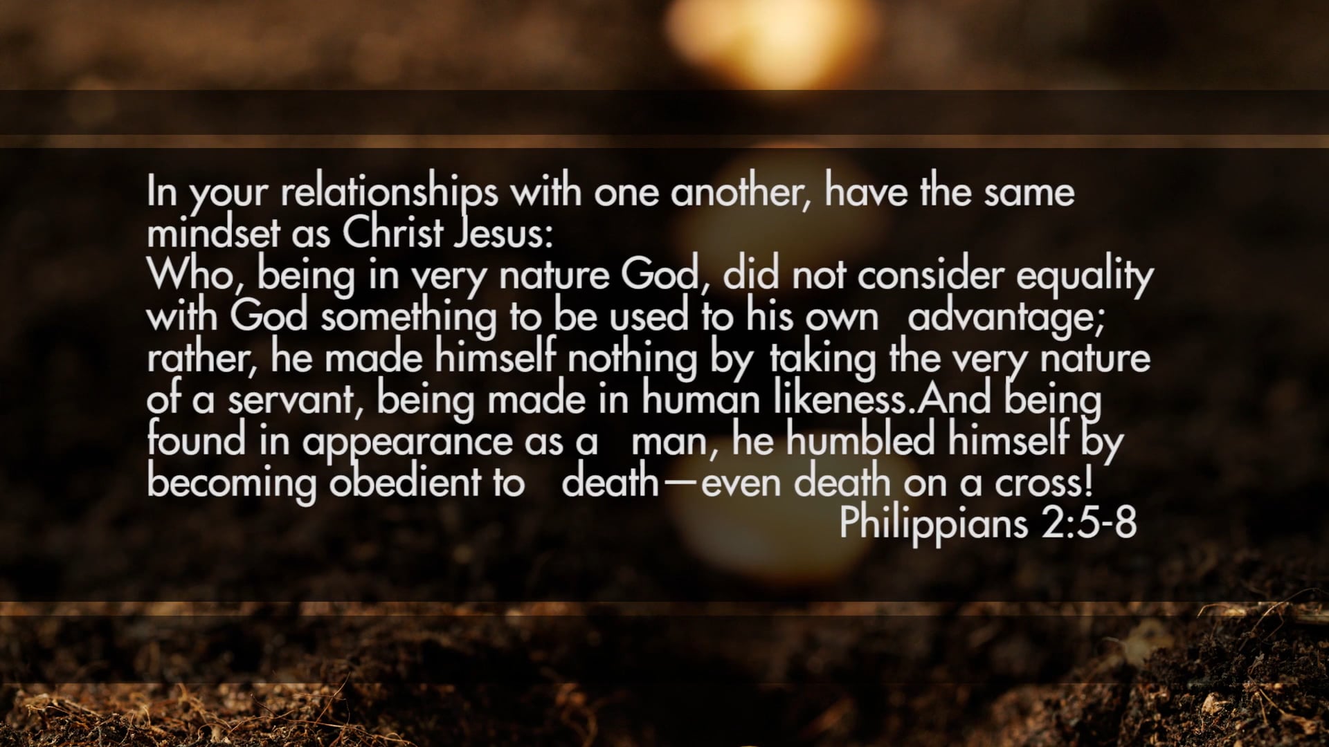 Organic Outreach - Session 8: Incarnational Living