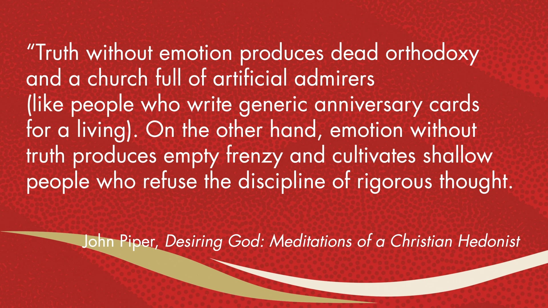 The Way of Worship - Session 5 - Spirit and Truth