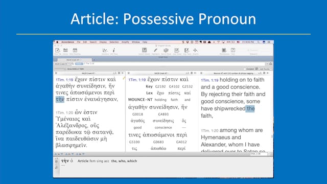 Greek for the Rest of Us - Lesson 23 ...