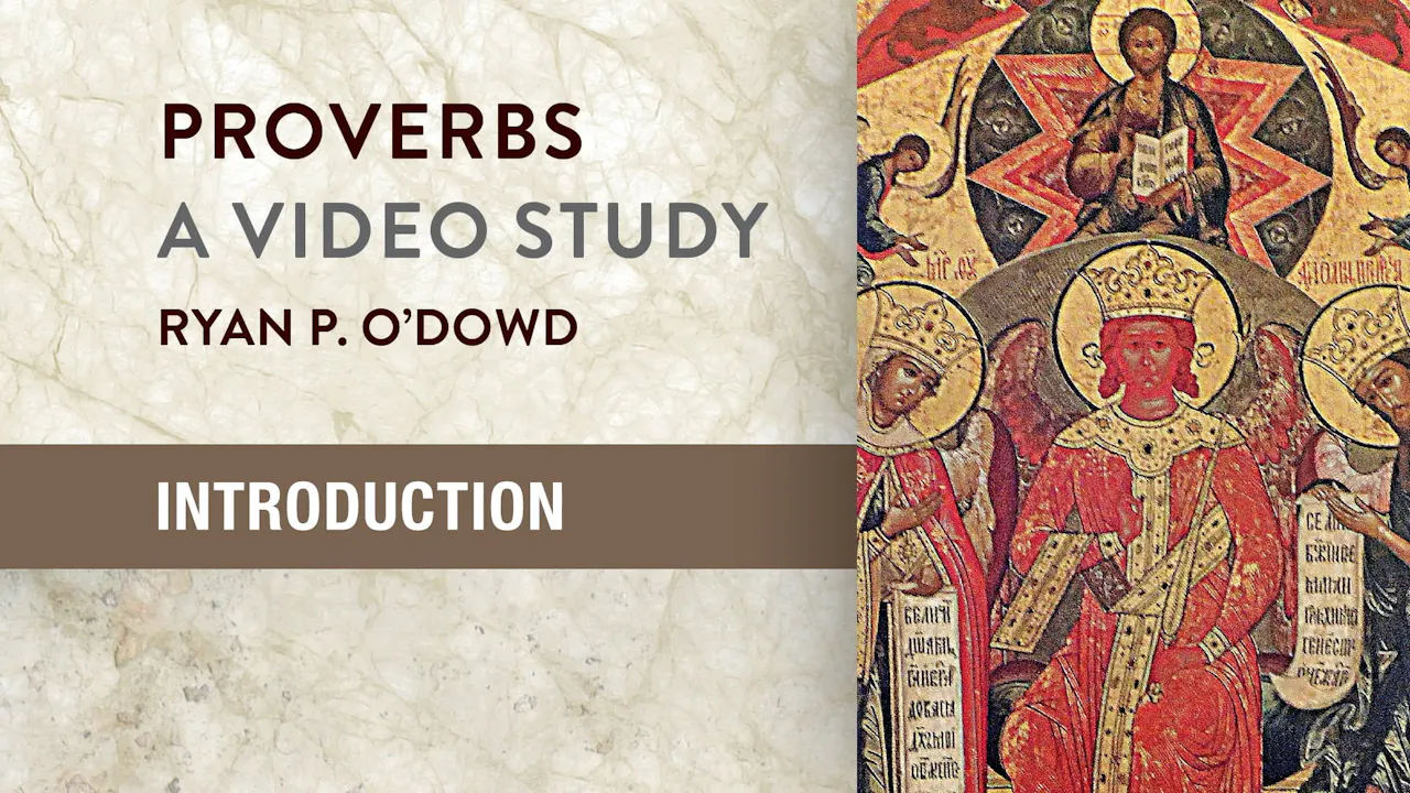 Proverbs - Session 1 - Introduction - MasterLectures