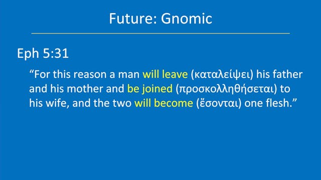 Greek for the Rest of Us - Lesson 28 ...