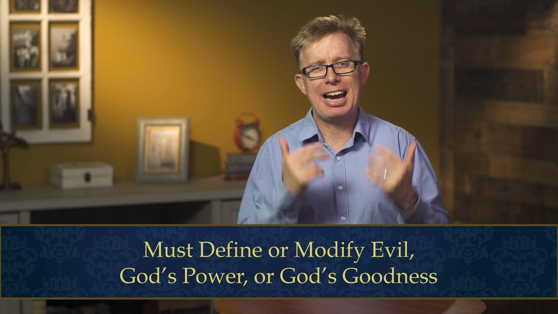 Evangelical Theology - Session 7.6 - The Odyssey of Theodicy