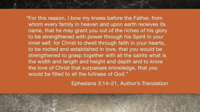 Ephesians (ZECNT) - Session 8 - Ephes...
