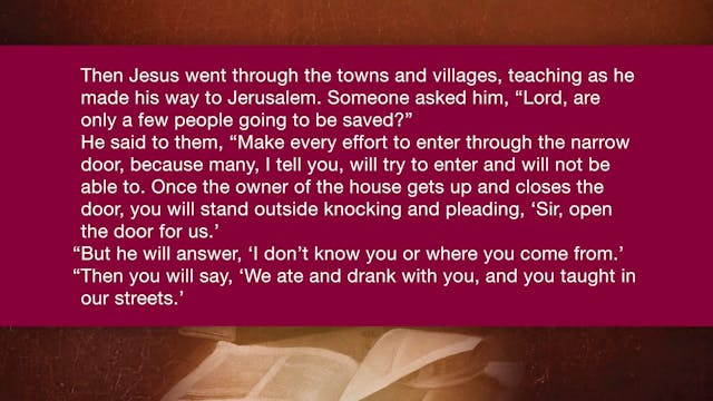 Introduction to Biblical Interpretation - Session 1- The Need for Interpretation