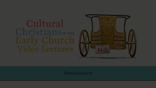 Cultural Christians - Session 1 - Introduction