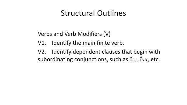 Intro to Biblical Greek - Session 27 ...