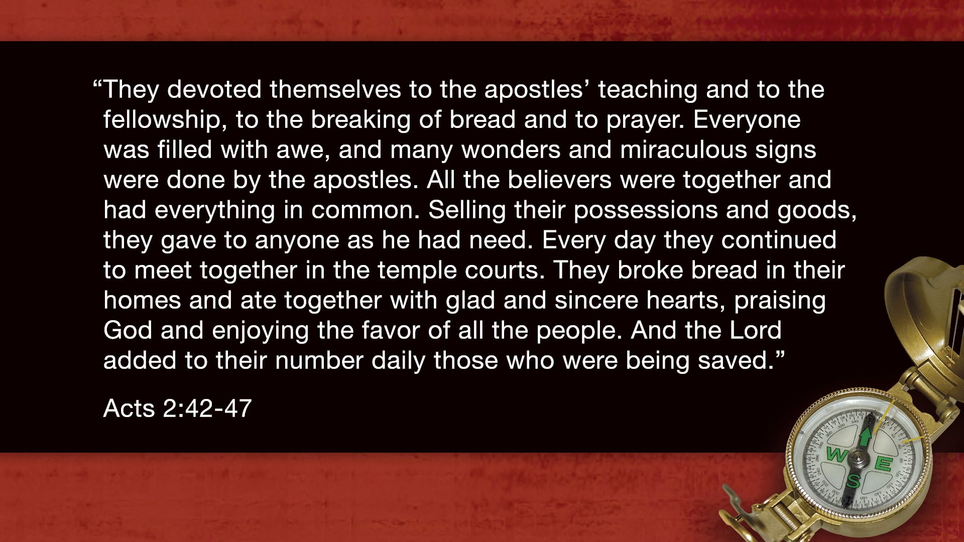 Leading Life-Changing Small Groups - Session 9 - Impacting Your World