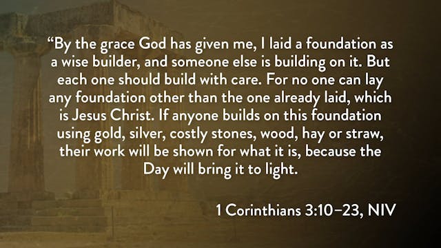 1 Corinthians - Session 9 - 1 Corinth...