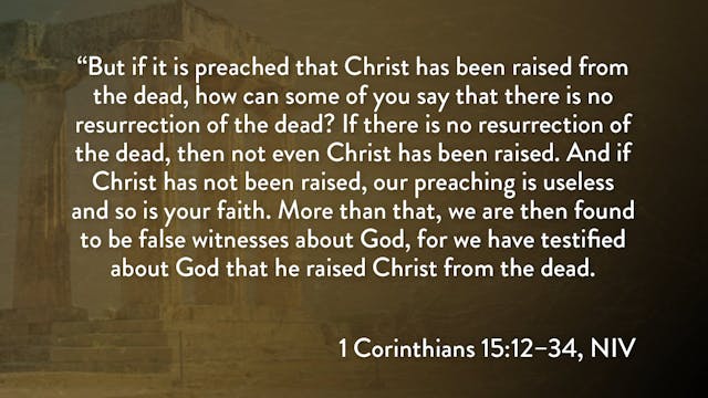 1 Corinthians - Session 31 - 1 Corint...