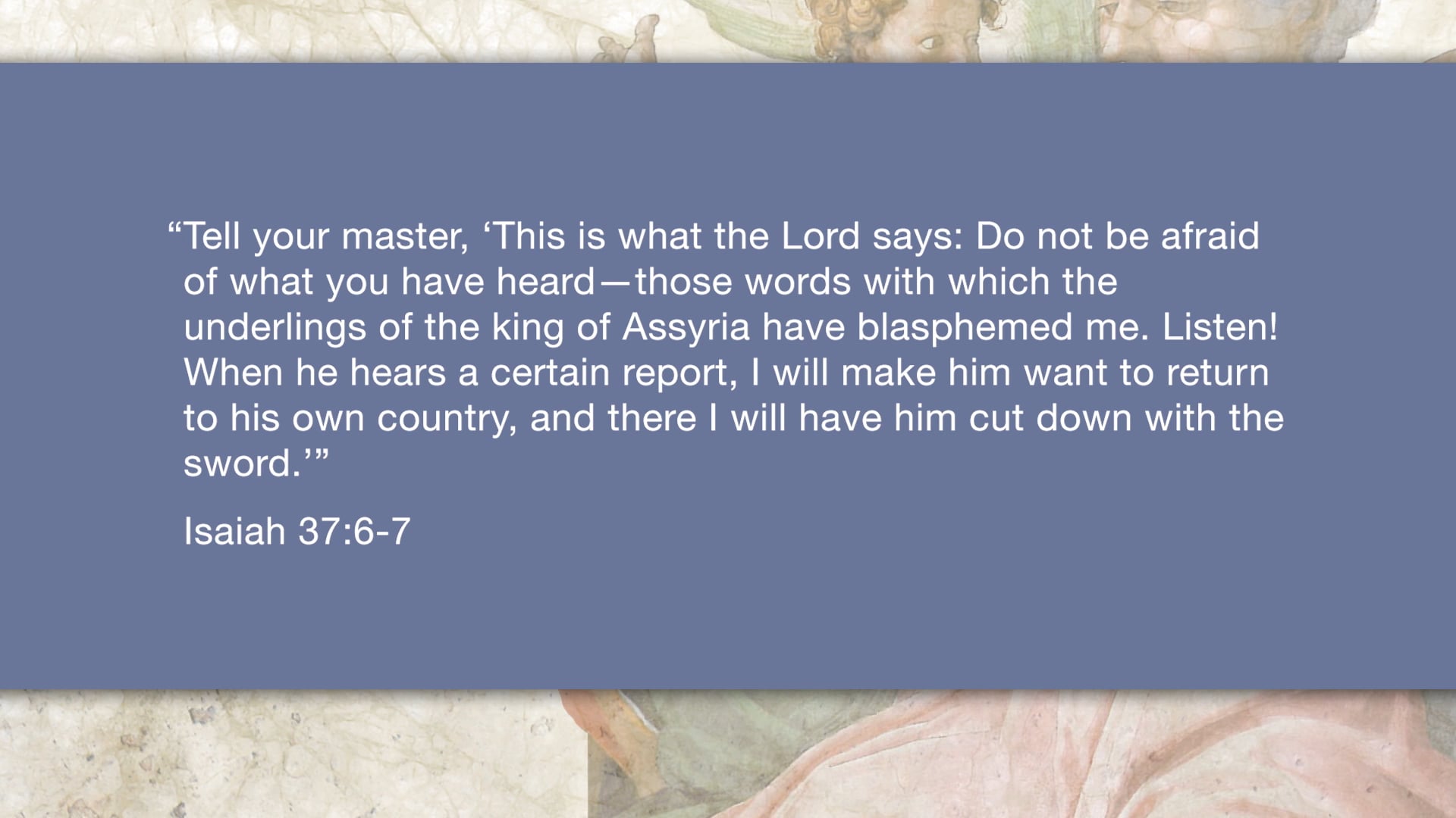 Isaiah, A Video Study - Session 42 - Isaiah 36:1-37:7