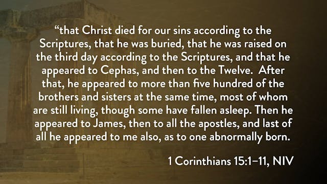1 Corinthians - Session 30 - 1 Corint...