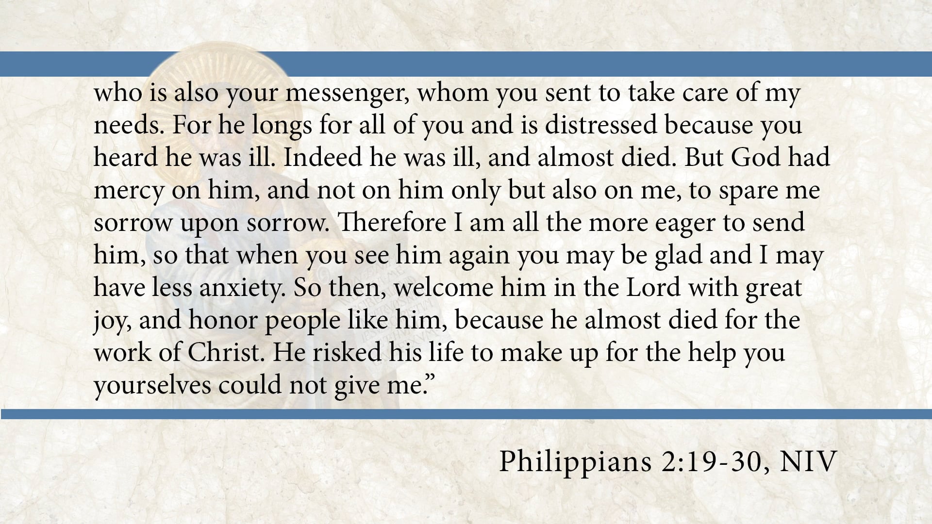Philippians, A Video Study - Session 9 - Philippians 2:19-30