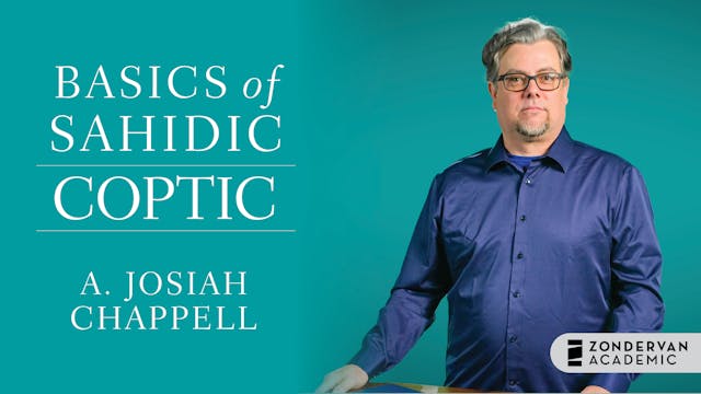 Basics of Sahidic Coptic (A. Josiah Chappell)