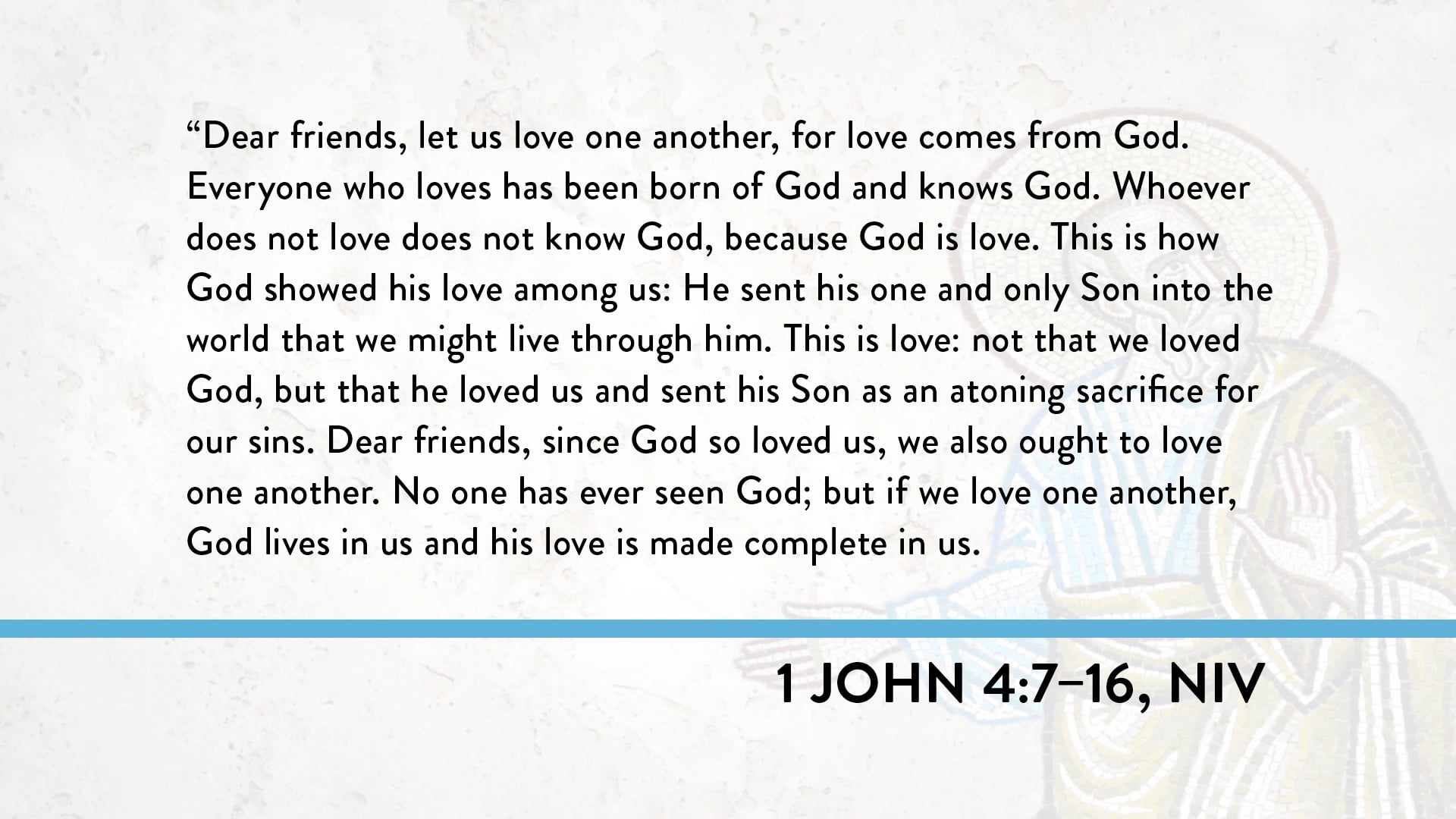 1, 2, and 3 John - Session 14 - 1 John 4:7-16
