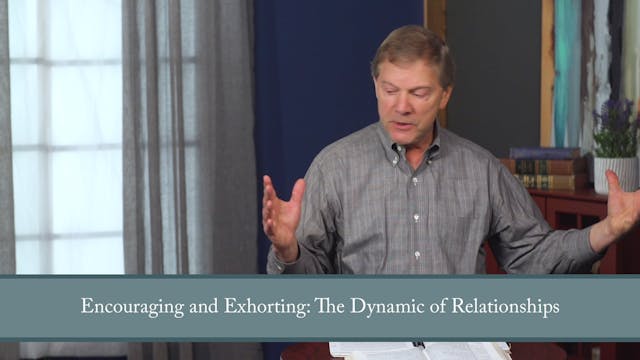 Conformed to His Image - Session 32 - Nurturing: The Process, Product, & Context