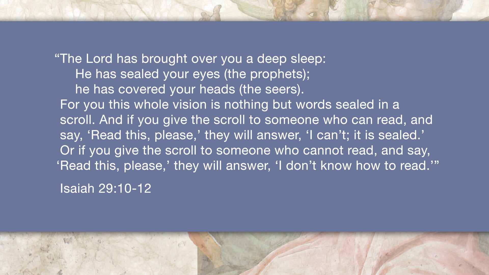 Isaiah, A Video Study - Session 32 - Isaiah 29:1-14