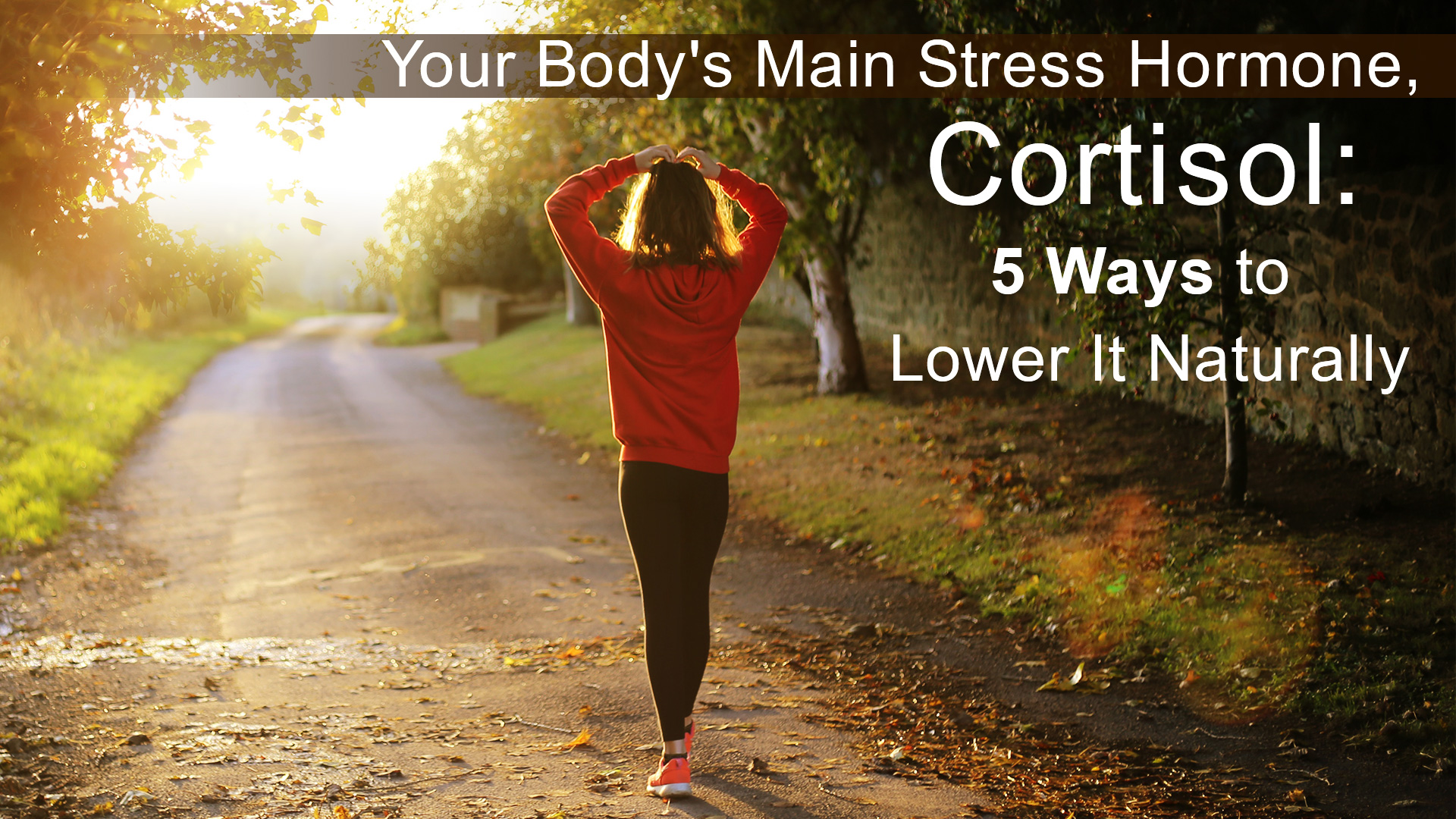 Your Body's Main Stress Hormone, Cortisol: 5 Ways to Lower It Naturally