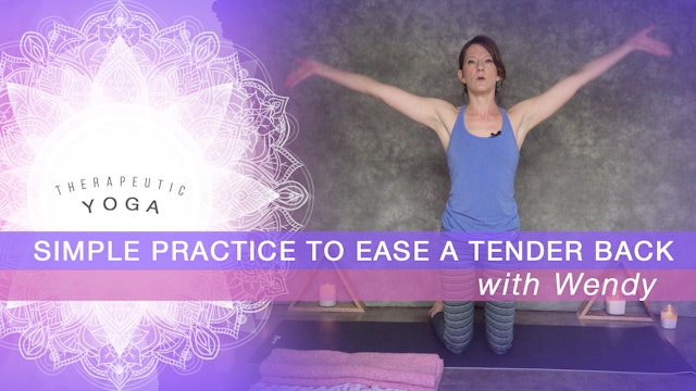 Simple Practice to Ease a Tender Back
