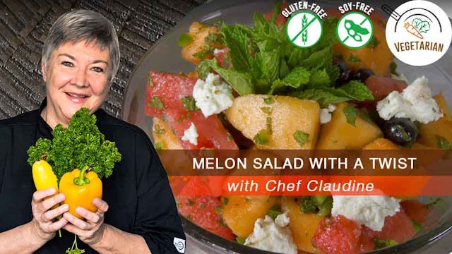 Melon Salad with a Twist