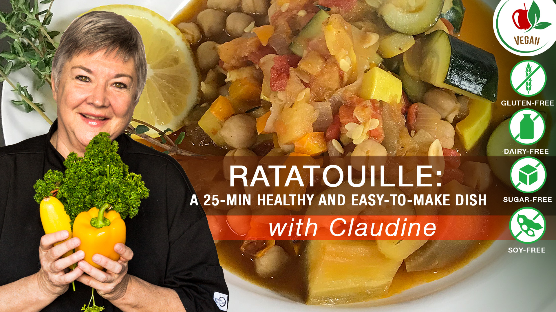 Ratatouille: a 25-min healthy and easy-to-make dish