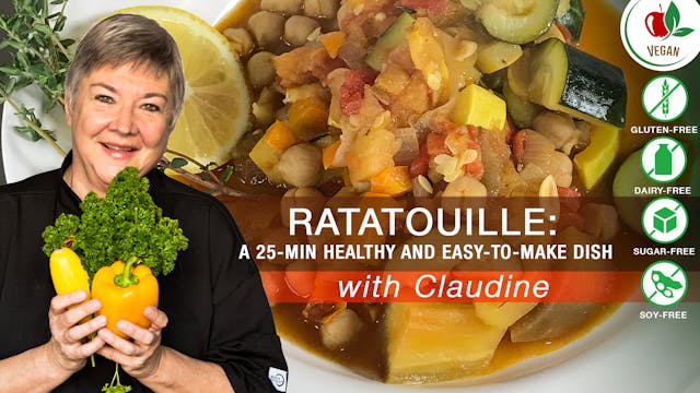 Ratatouille: a 25-min healthy and eas...