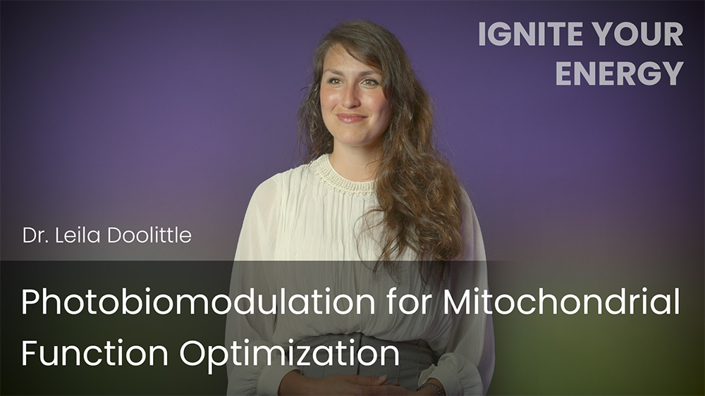 Photobiomodulation for Mitochondrial Function Optimization