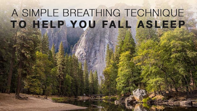A Simple Breathing Technique To Help You Fall Asleep