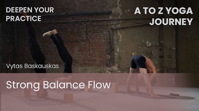 Strong Balance Flow