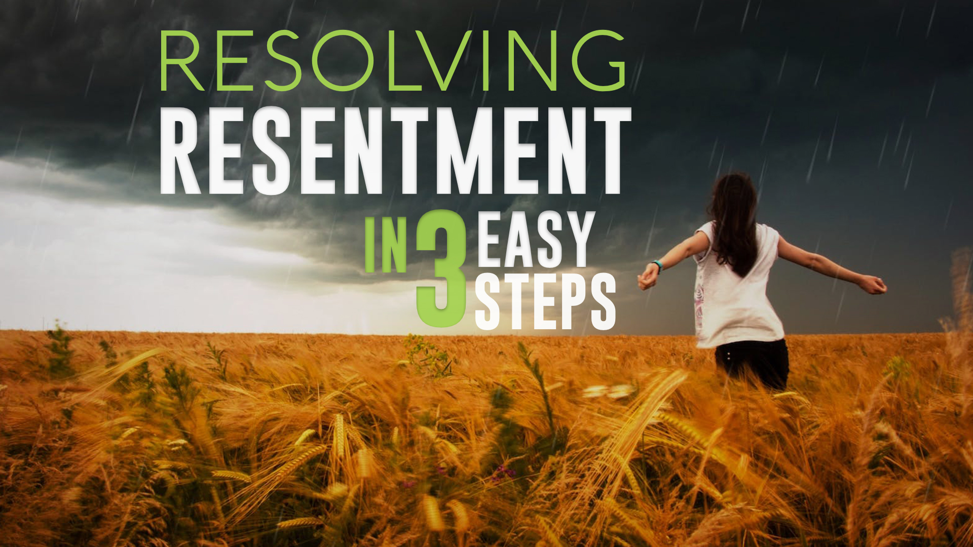 Resolving Resentment, Three Easy Steps