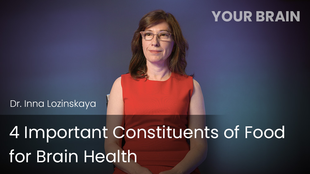 4 Important Constituents of Food for Brain Health