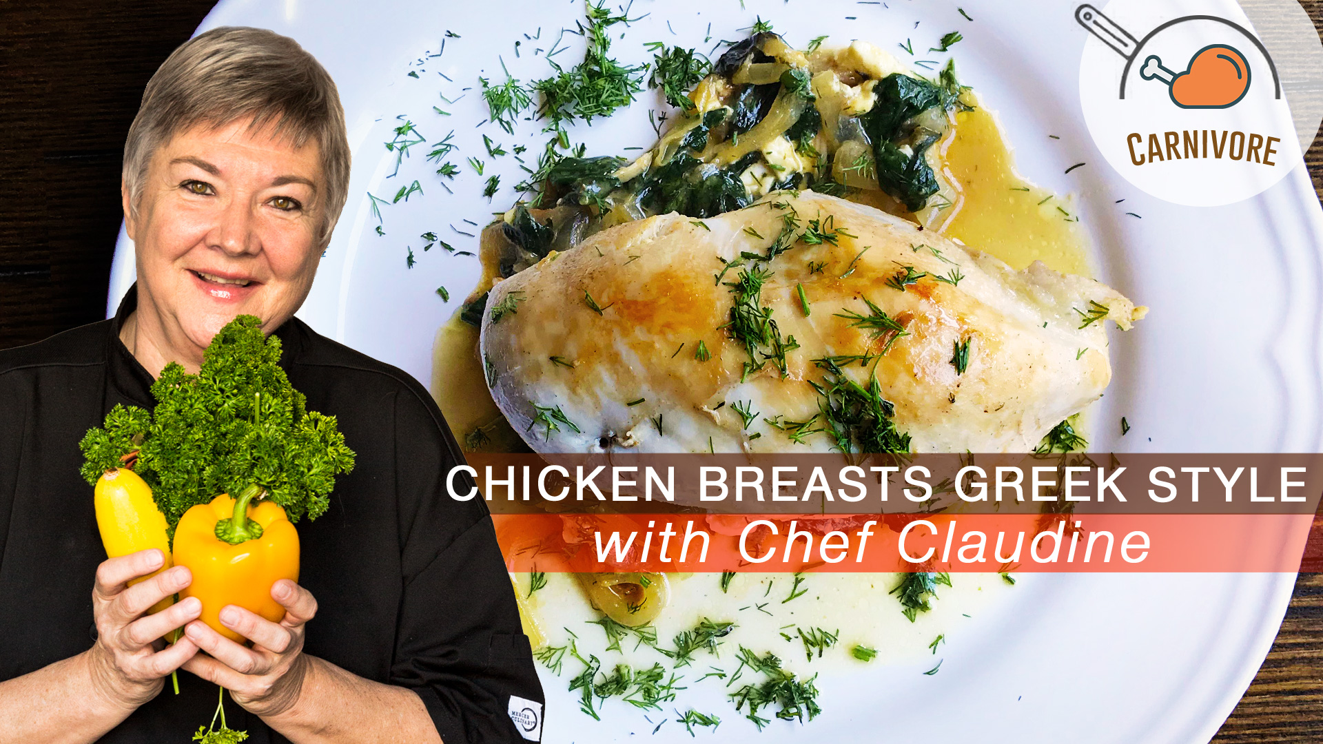 Chicken Breasts Greek Style