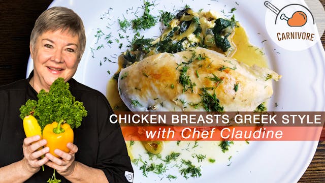 Chicken Breasts Greek Style